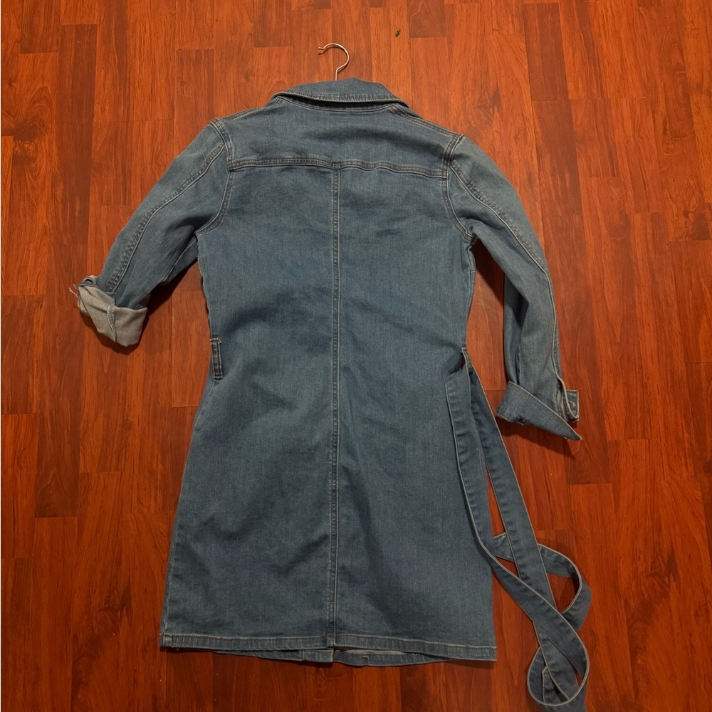 Denim Button-Up Jacket - Picture 2 of 2